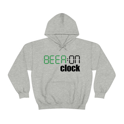 Beer On Clock | Unisex Heavy Blend™ Hooded Sweatshirt | Hoodie for Men | Hoodie for Women - Done With Love Store