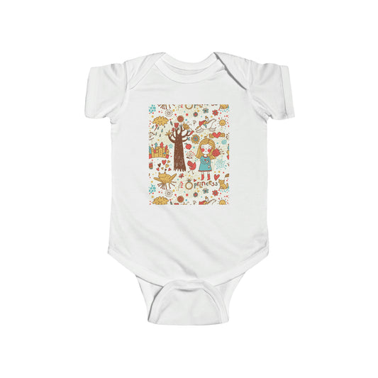 Princess Infant Fine Jersey Bodysuit Printify