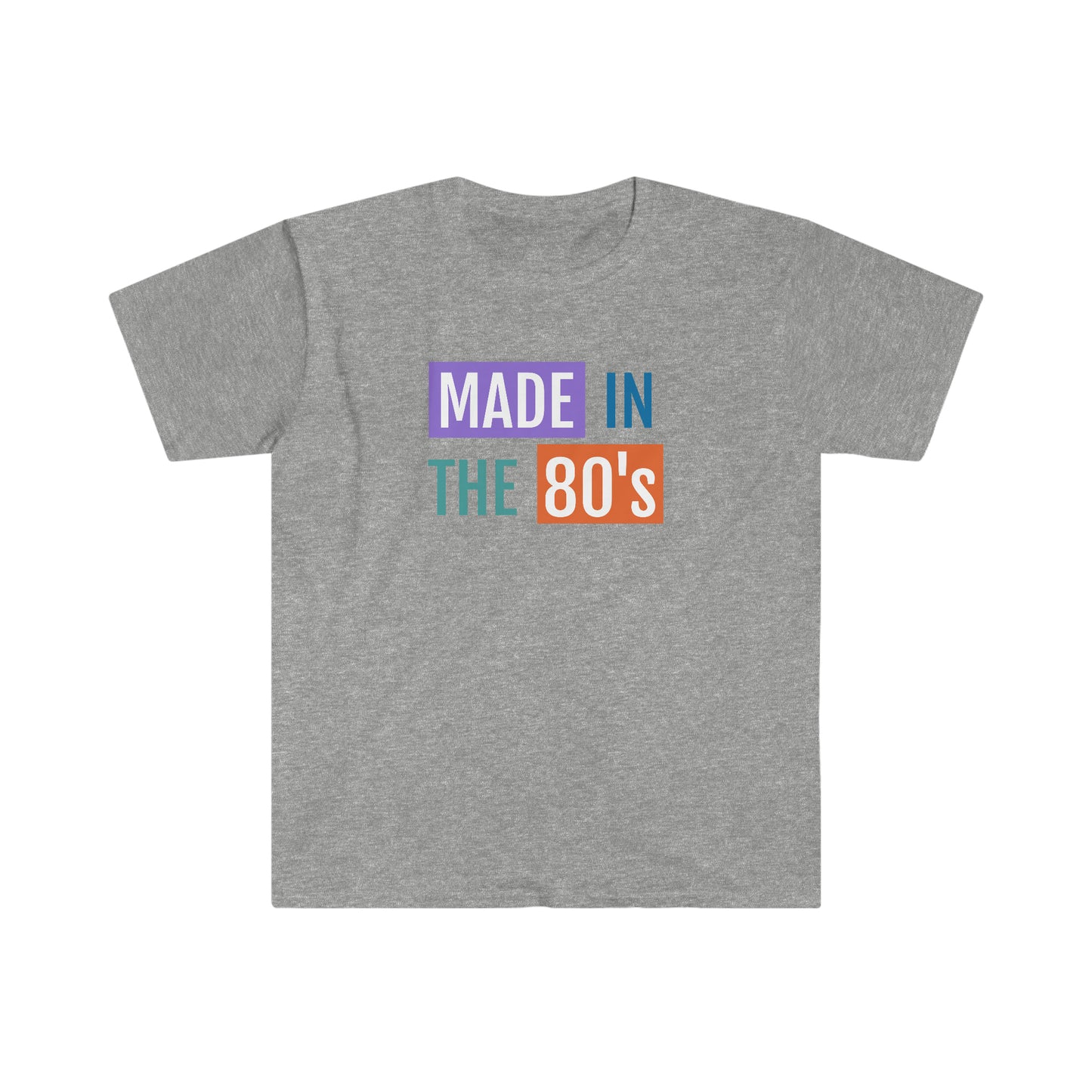 Made in the 80's | Unisex Softstyle T-Shirt | T-shirt for Men | T-shirt for Women - Done With Love Store