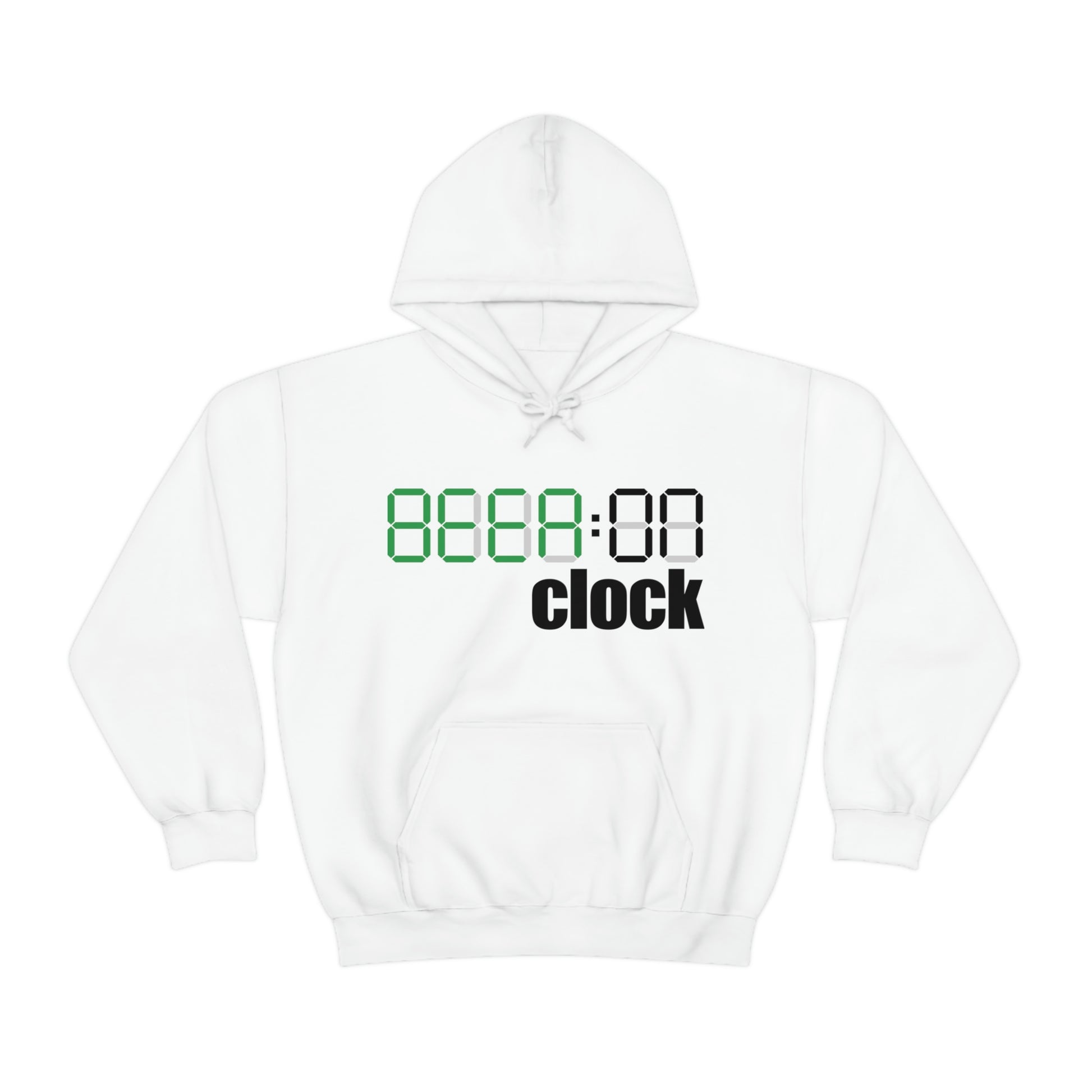 Beer On Clock | Unisex Heavy Blend™ Hooded Sweatshirt | Hoodie for Men | Hoodie for Women - Done With Love Store