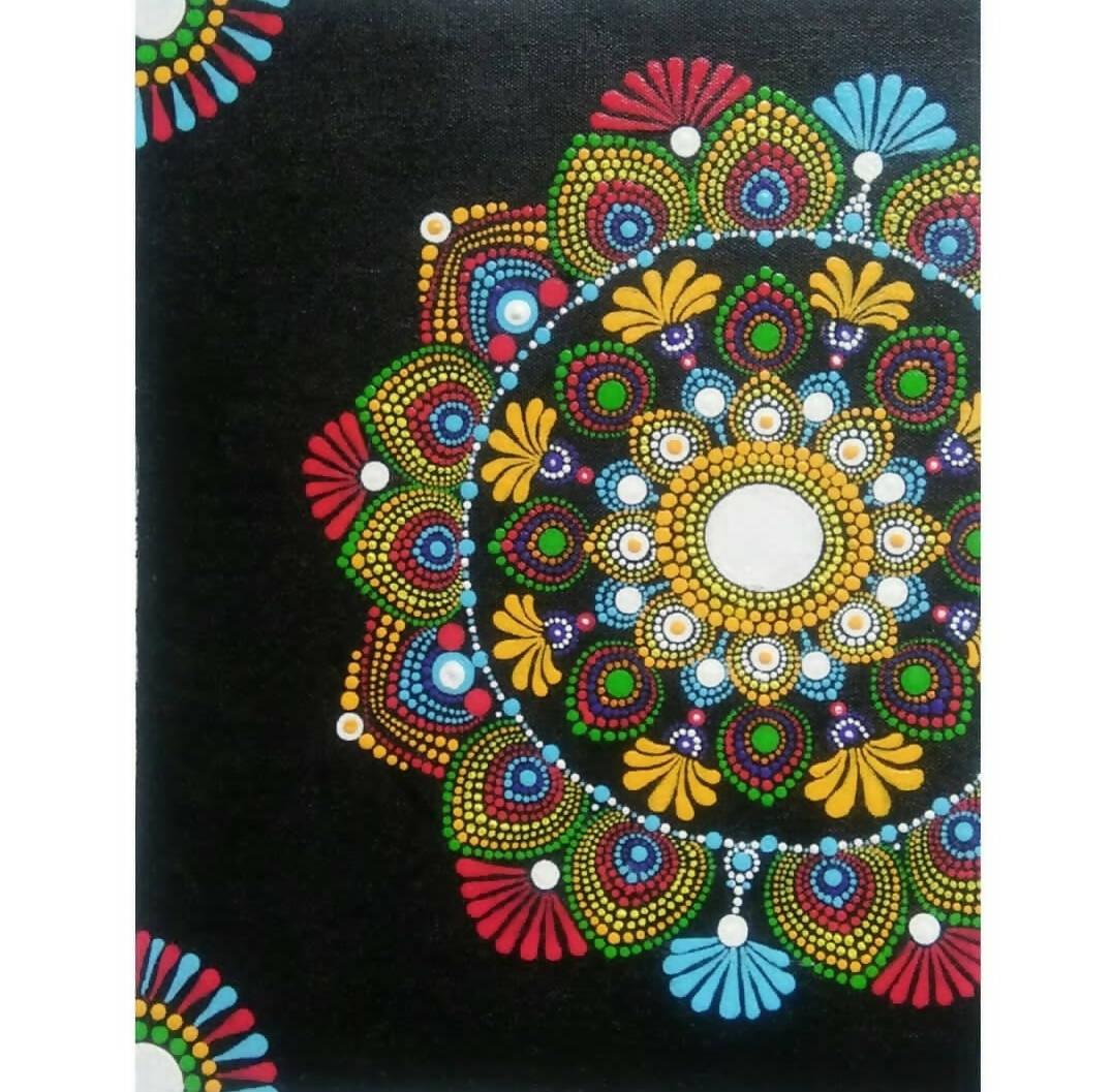 Doted Mandala art | Wall needs decoration| small gift| Custom Art | Gifts with Purpose - Done With Love Store