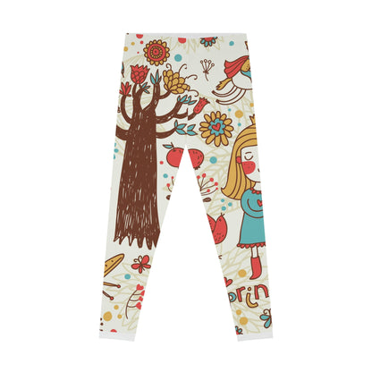 Princess | Stretchy Leggings | Printed Leggings for Women - Done With Love Store