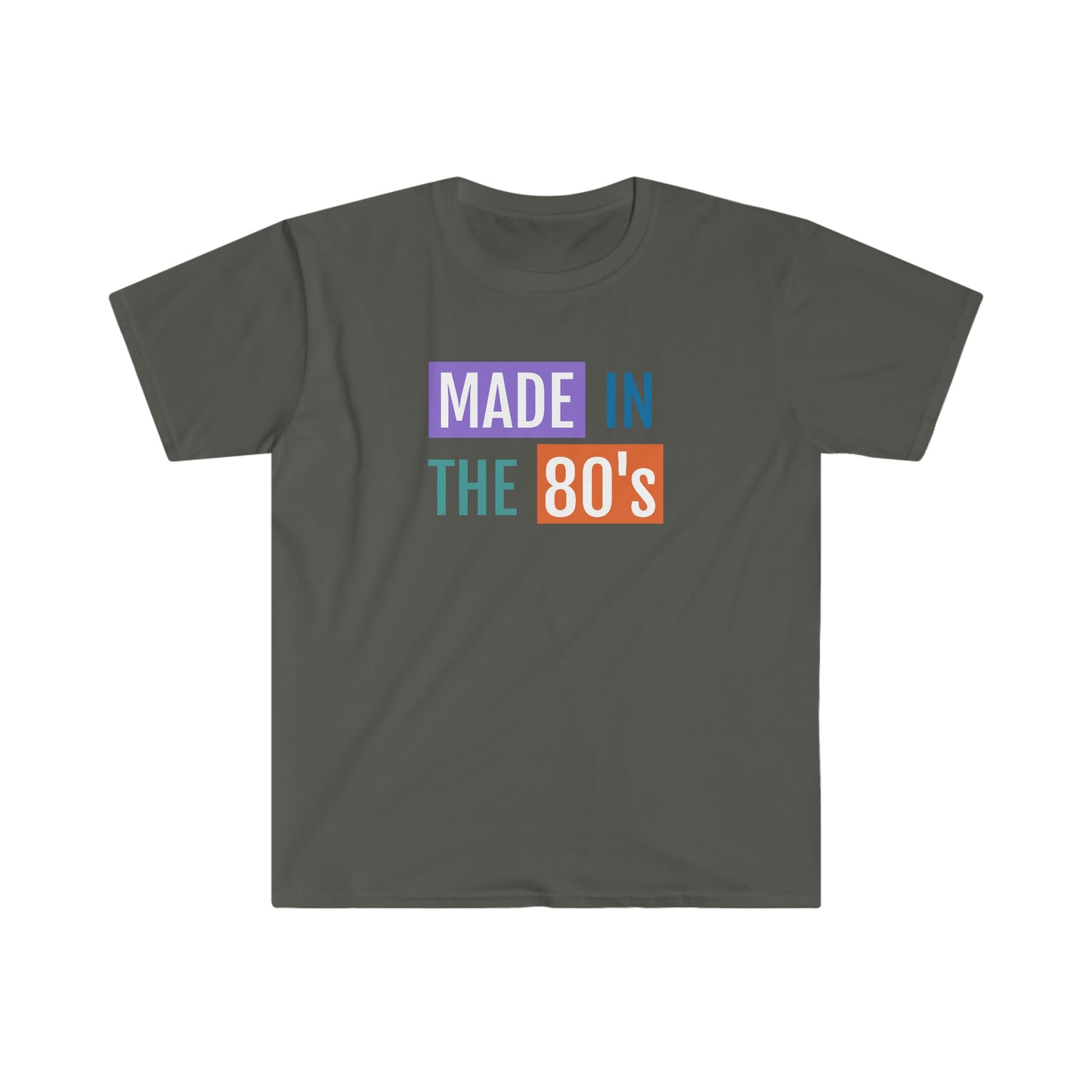 Made in the 80's | Unisex Softstyle T-Shirt | T-shirt for Men | T-shirt for Women - Done With Love Store