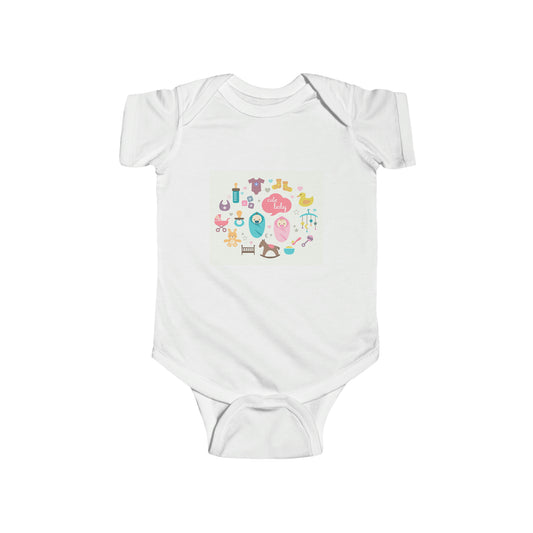 Cute Baby | Infant Fine Jersey Bodysuit Printify