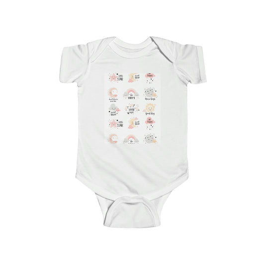 Moon Start Cloud | Infant Fine Jersey Bodysuit - Done With Love Store