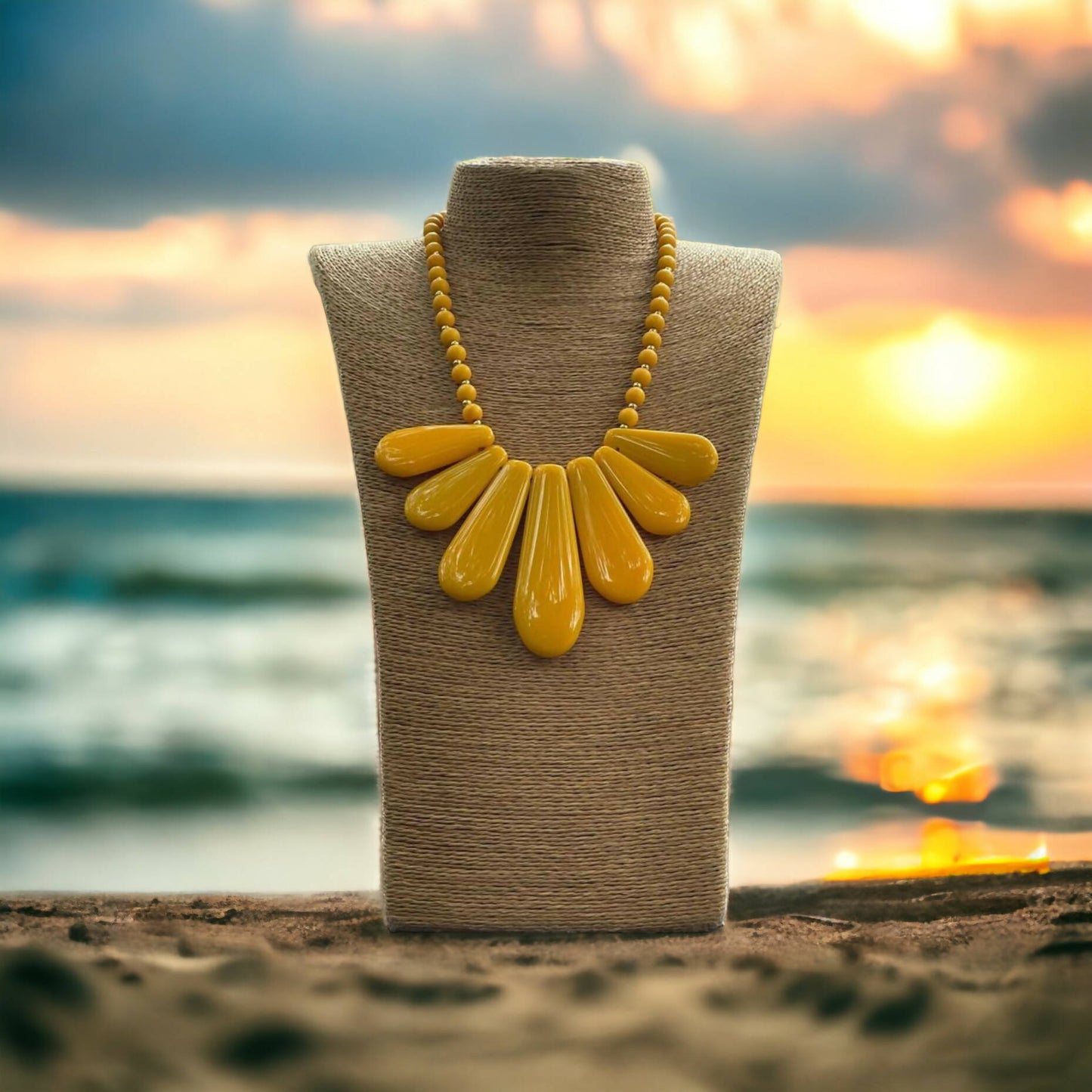 Sunflower Necklace - Done With Love Store